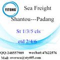 Consolidamento di LCL di Shantou Port a Padang
